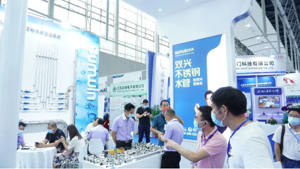廣州國際城鎮(zhèn)水務(wù)展今日開幕，雙興展位第一天精彩速遞